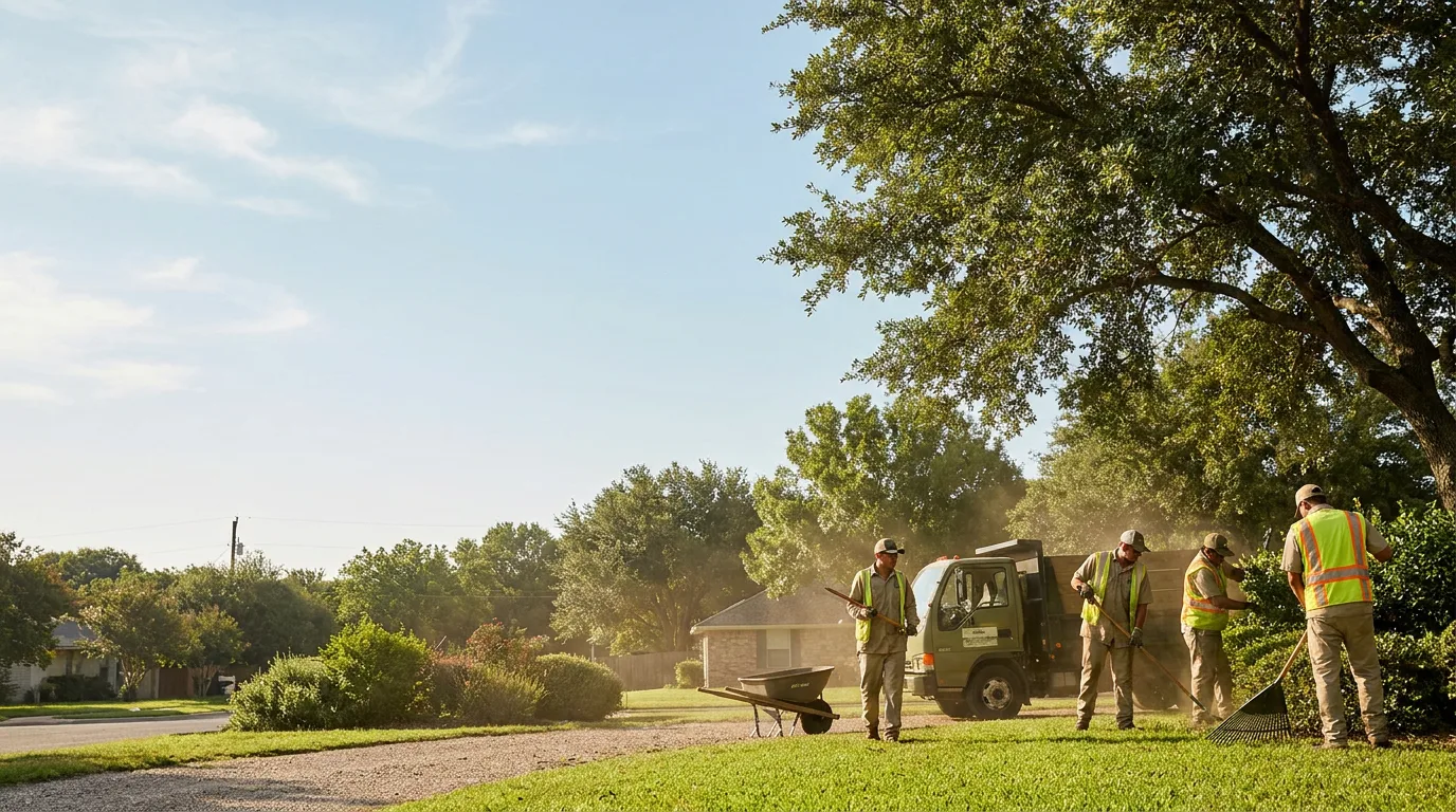 Landscaping in Canyon Lake, TX near me